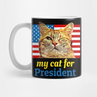 My Cat for President Mug